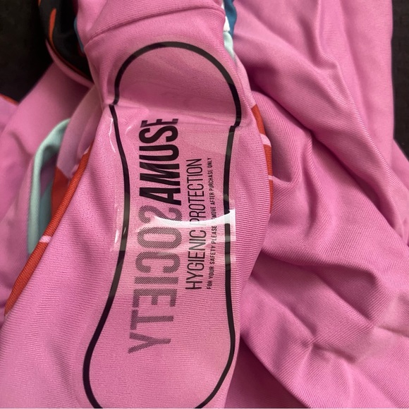 AMUSE SOCIETY • NEW! Ramsey One Piece Swimsuit - Orchid - Size XS - Picture 15 of 16